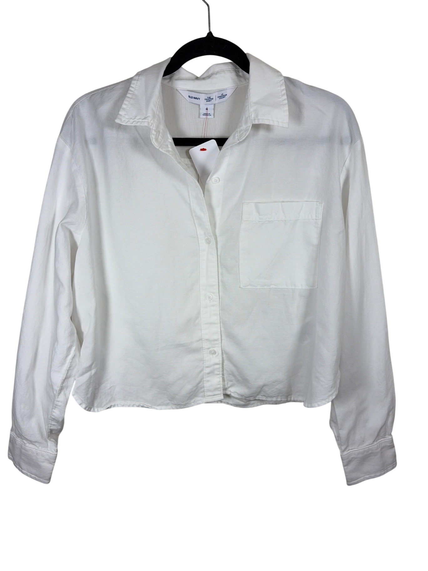 Old Navy Cropped Button Up Size M