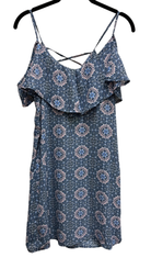 Not visible Dresses L Blue and pink