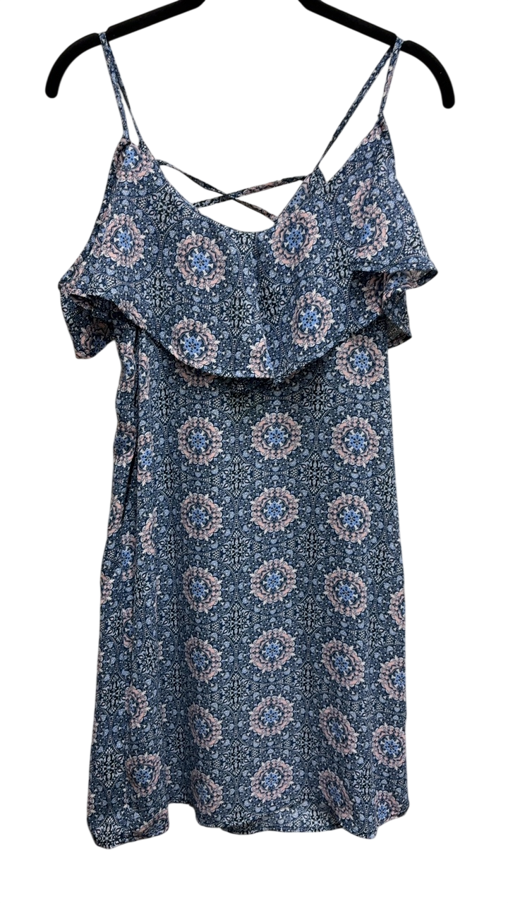 Not visible Dresses L Blue and pink