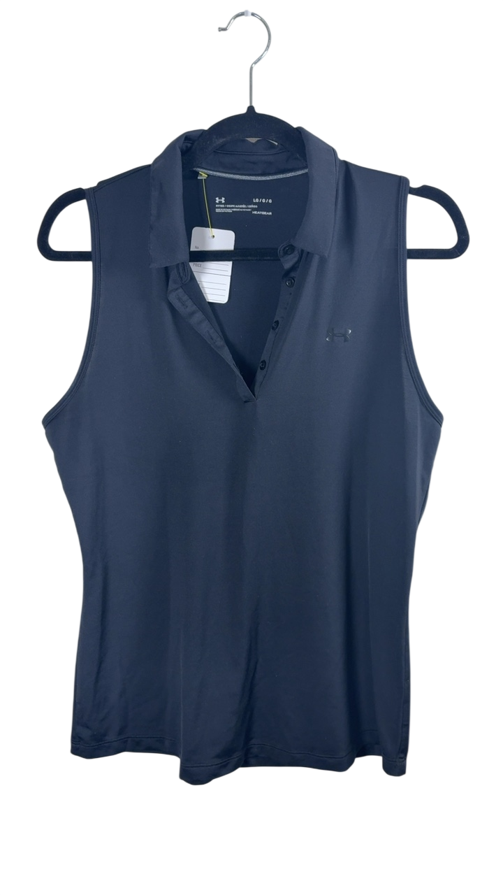 Under Armour Sleeveless Golf Shirt Size L