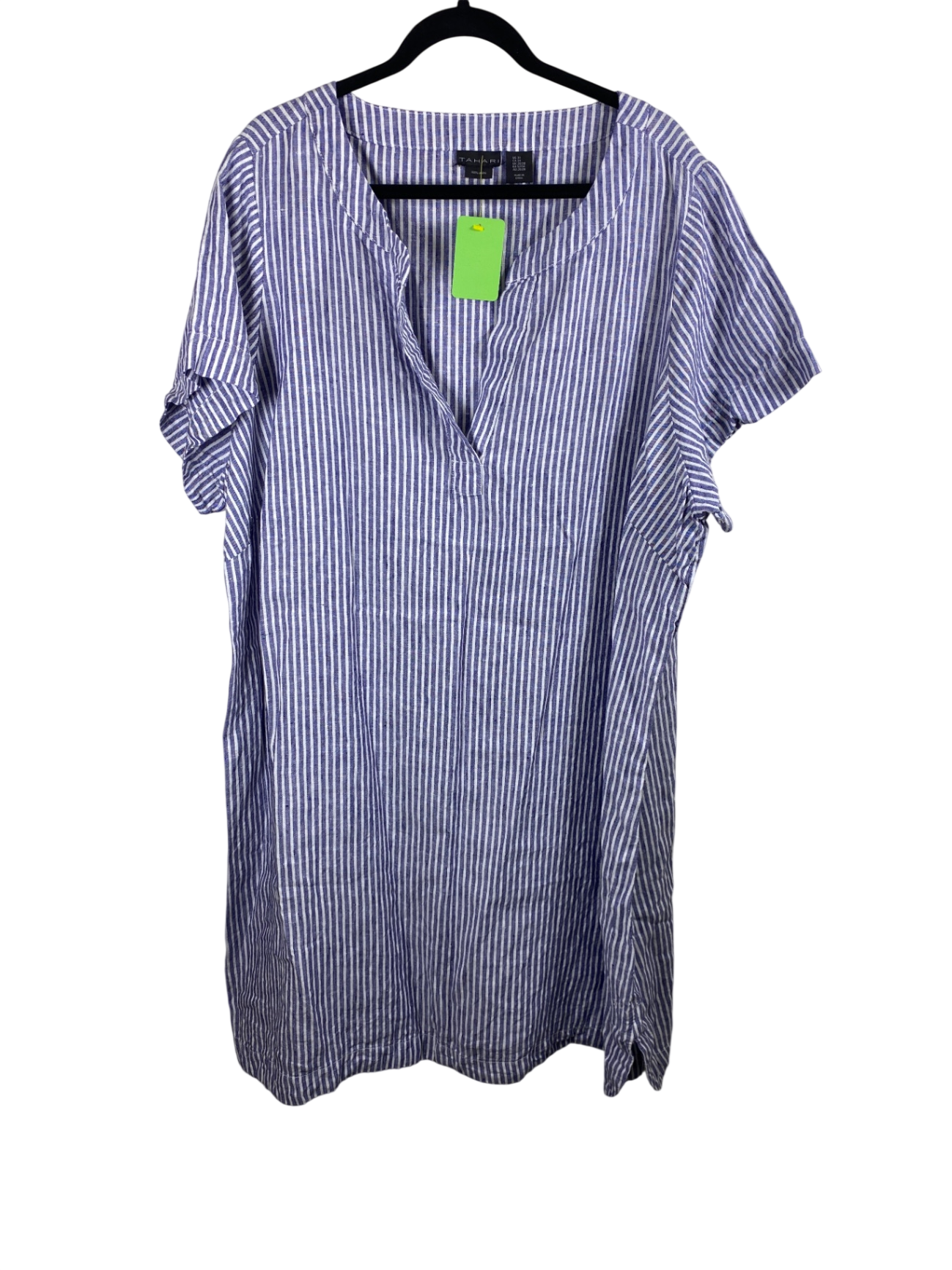 Tahari Linen Dress Size 3X