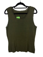 Thin Knit Sleeveless Top Size L
