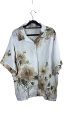 Orange Amore Button Up Size L/XL